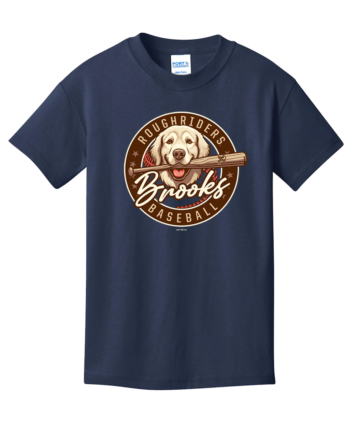 RoughRiders Brooks Navy T-Shirt