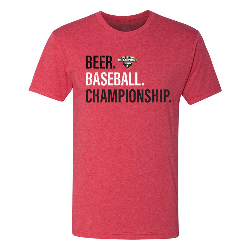 Fayetteville Woodpeckers Beer Baseball Championship Tee