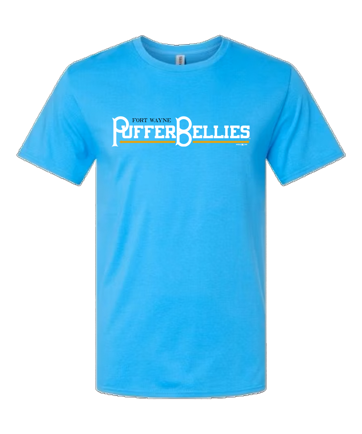 Fort-Wayne-PufferBellies-Soul-Blue-Logo-Tee