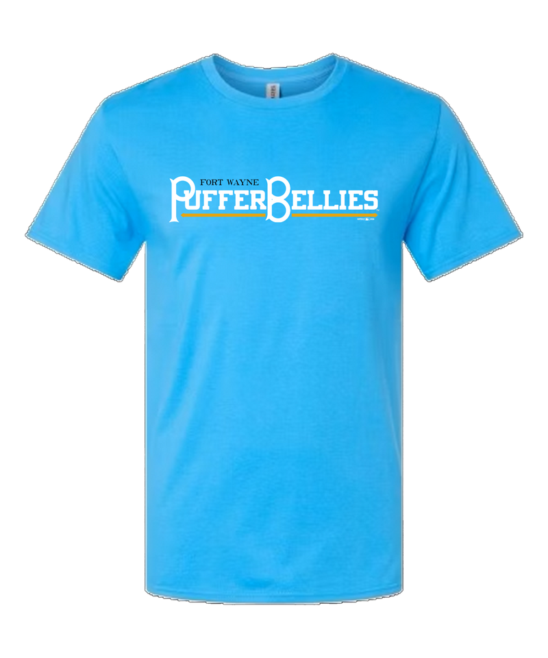 Fort-Wayne-PufferBellies-Soul-Blue-Logo-Tee