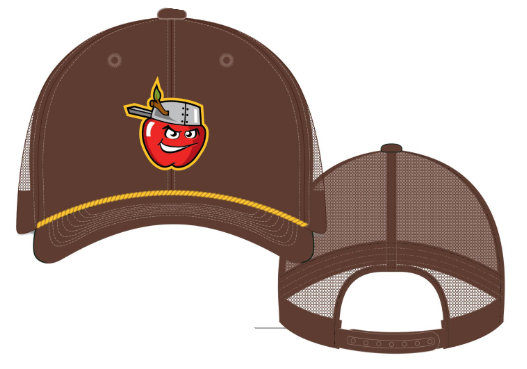 Fort-Wayne-TinCaps-Athletic-Brown-Rope-Cap
