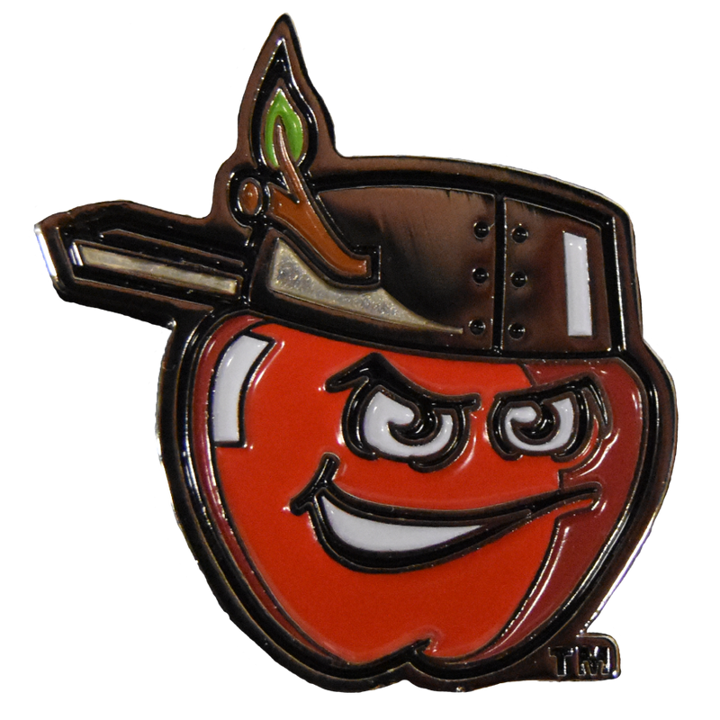 Fort Wayne TinCaps Lapel Pin Apple