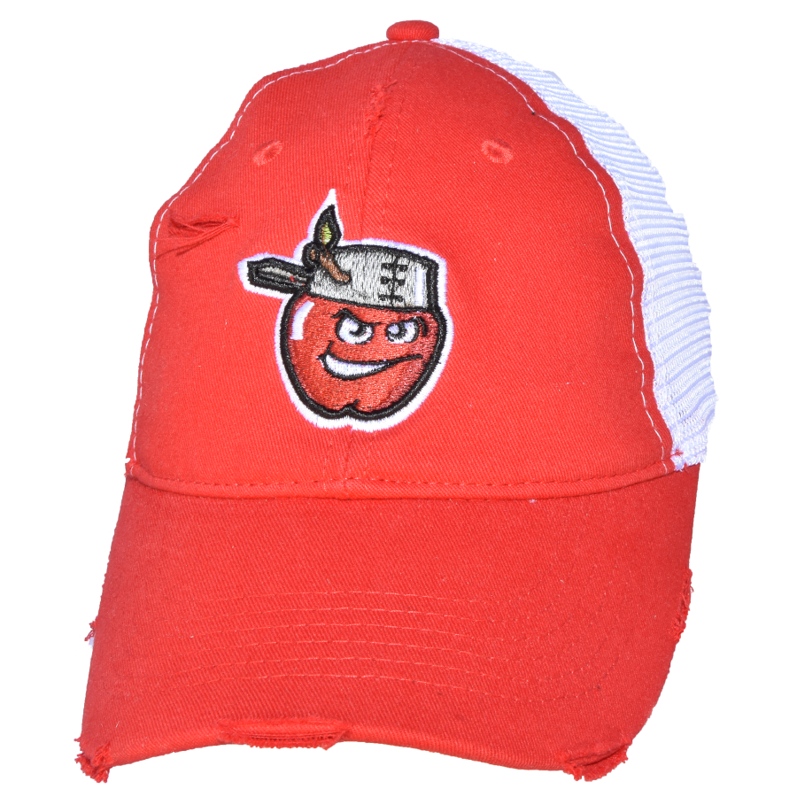 Fort Wayne TinCaps Lumi Red Ponytail Ladies Cap