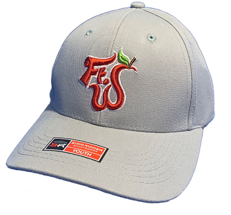 Fort Wayne TinCaps Replica BP Light Gray Youth Cap - Bimm