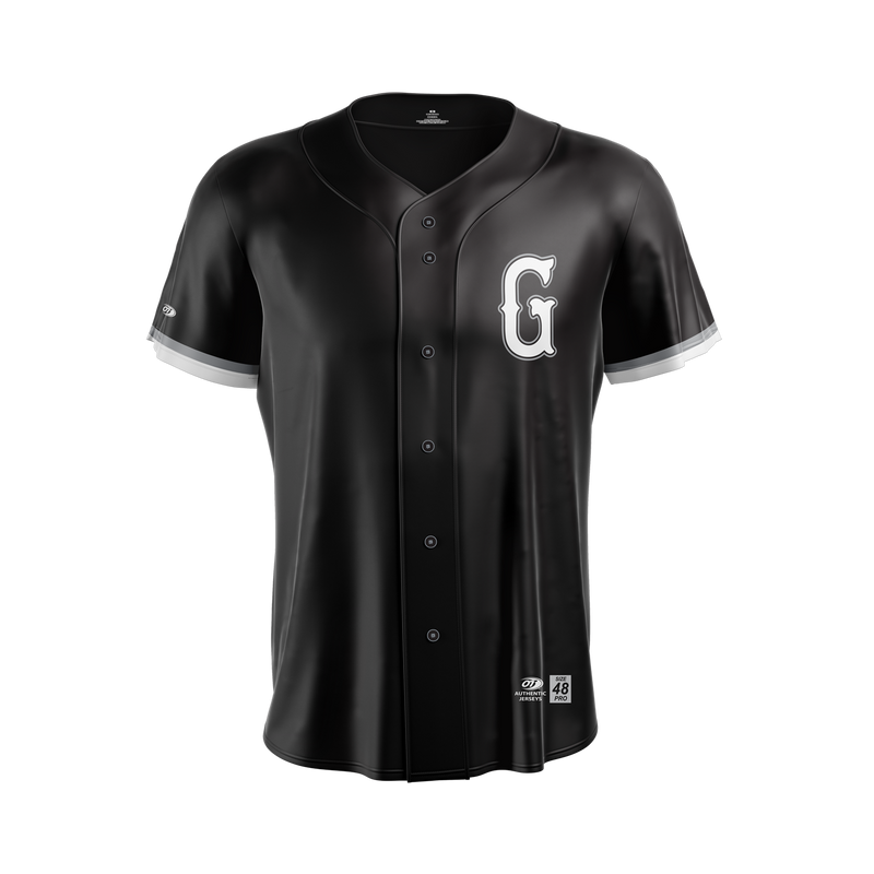 Greenville Drive OT Sport Black Authentic Jersey with G Logo