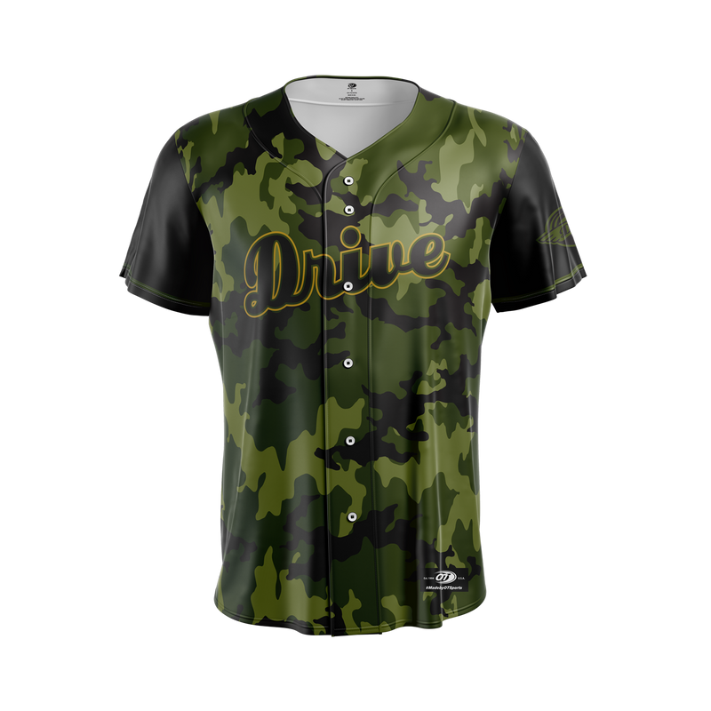 Greenville Drive OT 2025 On Field Armed Forces Jersey