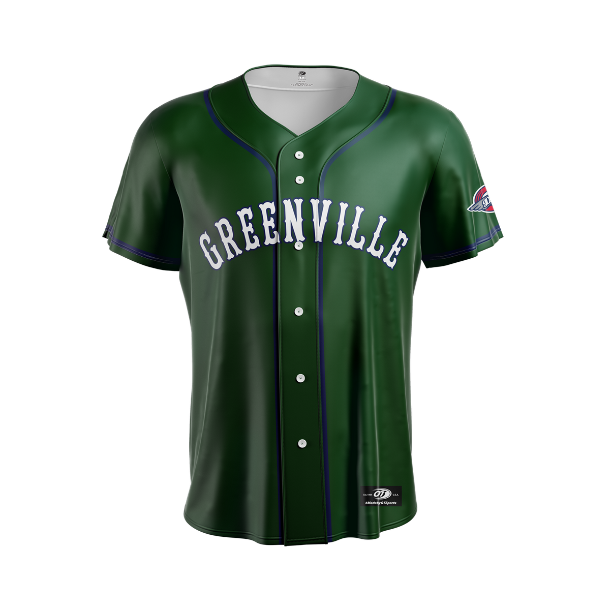 Greenville Drive OT Sports Youth Sublimated Sunday Replica Jersey
