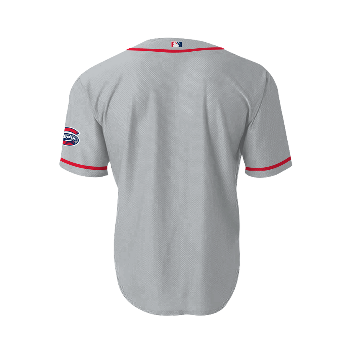 Greenville Drive OT Sports Authentic Gray Road Jersey