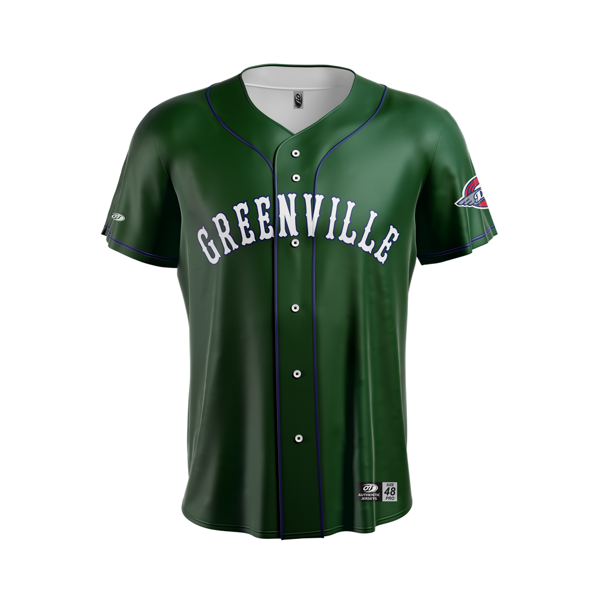 Greenville Drive OT Sports Authentic Green Sunday Jersey