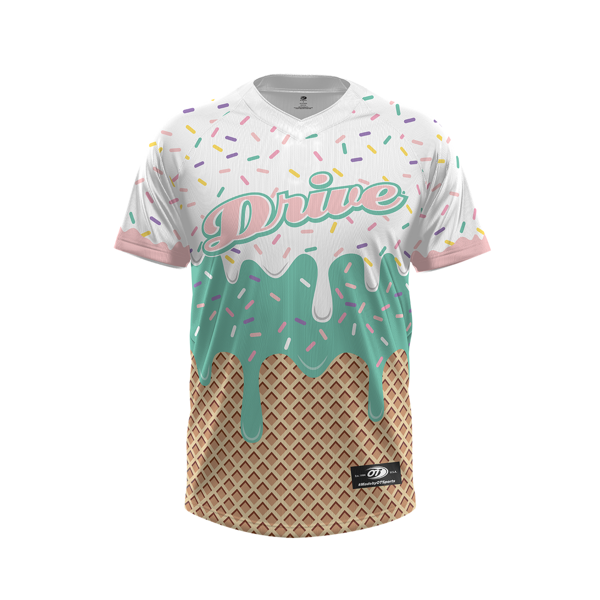 Greenville Drive OT Green Toddler Ice Cream Replica Jersey