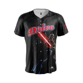 Greenville Drive OT Youth Sublimated Black Darth Vader Jersey