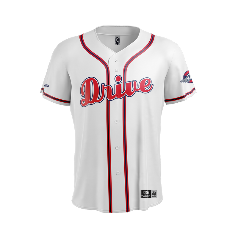 Greenville Drive OT Sports Authentic White Home Jersey