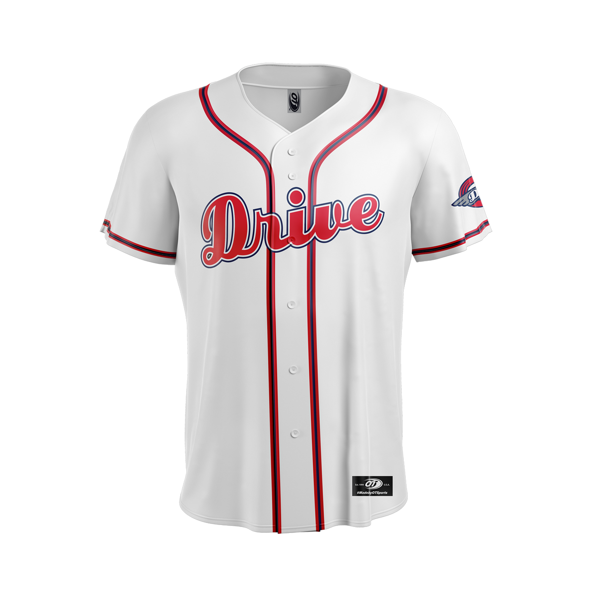 Greenville Drive OT Sports Youth Home Sublimated Replica Jersey