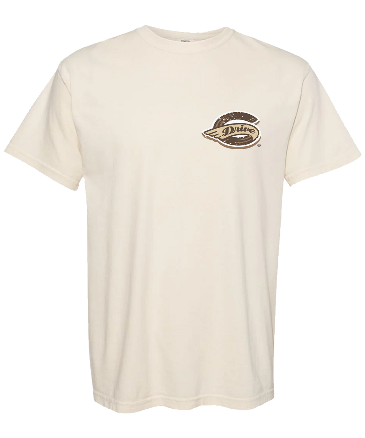 Greenville Drive GoTeez Creme Comfort Colors Front Porch Tee