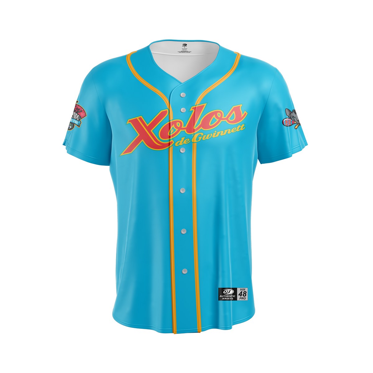 Gwinnett Stripers Xolos de Gwinnett OT Sports Replica Jersey