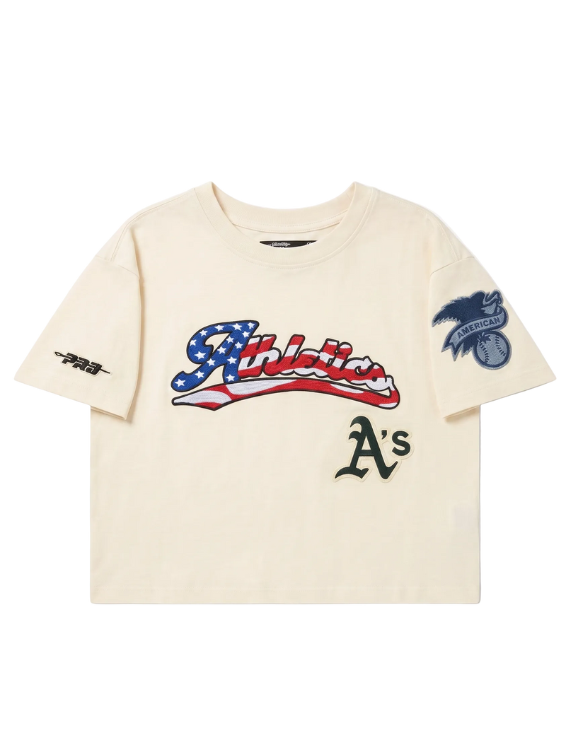 A's Americana Boxy Tee