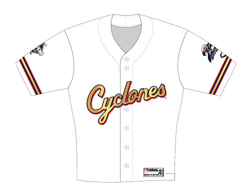 Brooklyn Cyclones EvoShield Mens Championship Jersey White