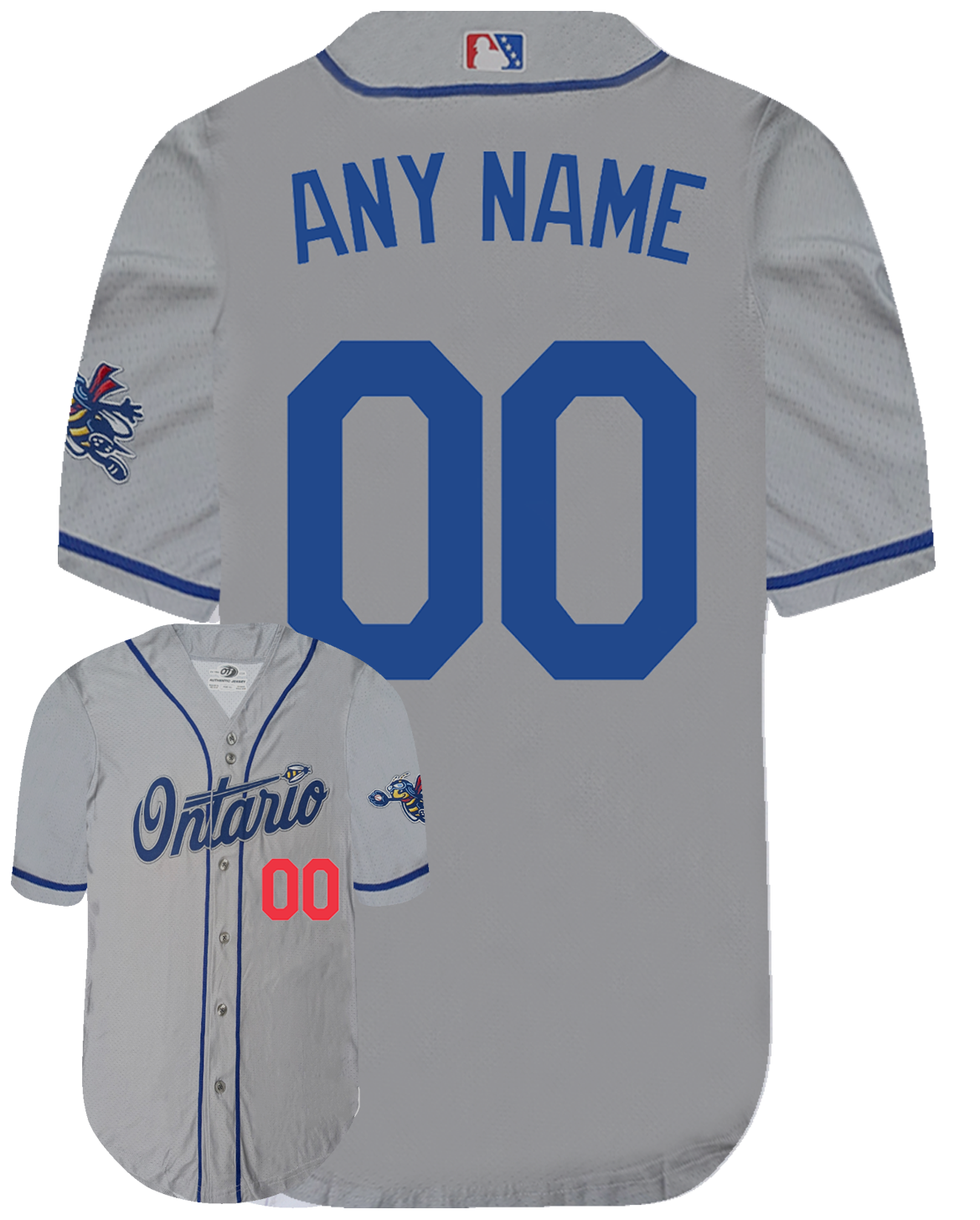 Ontario Tower Buzzers Jersey-Yth Customized Road Replica