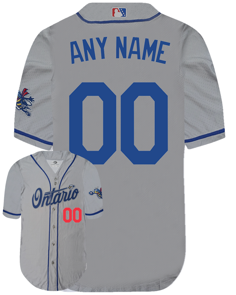 Ontario Tower Buzzers Jersey-Yth Customized Road Replica
