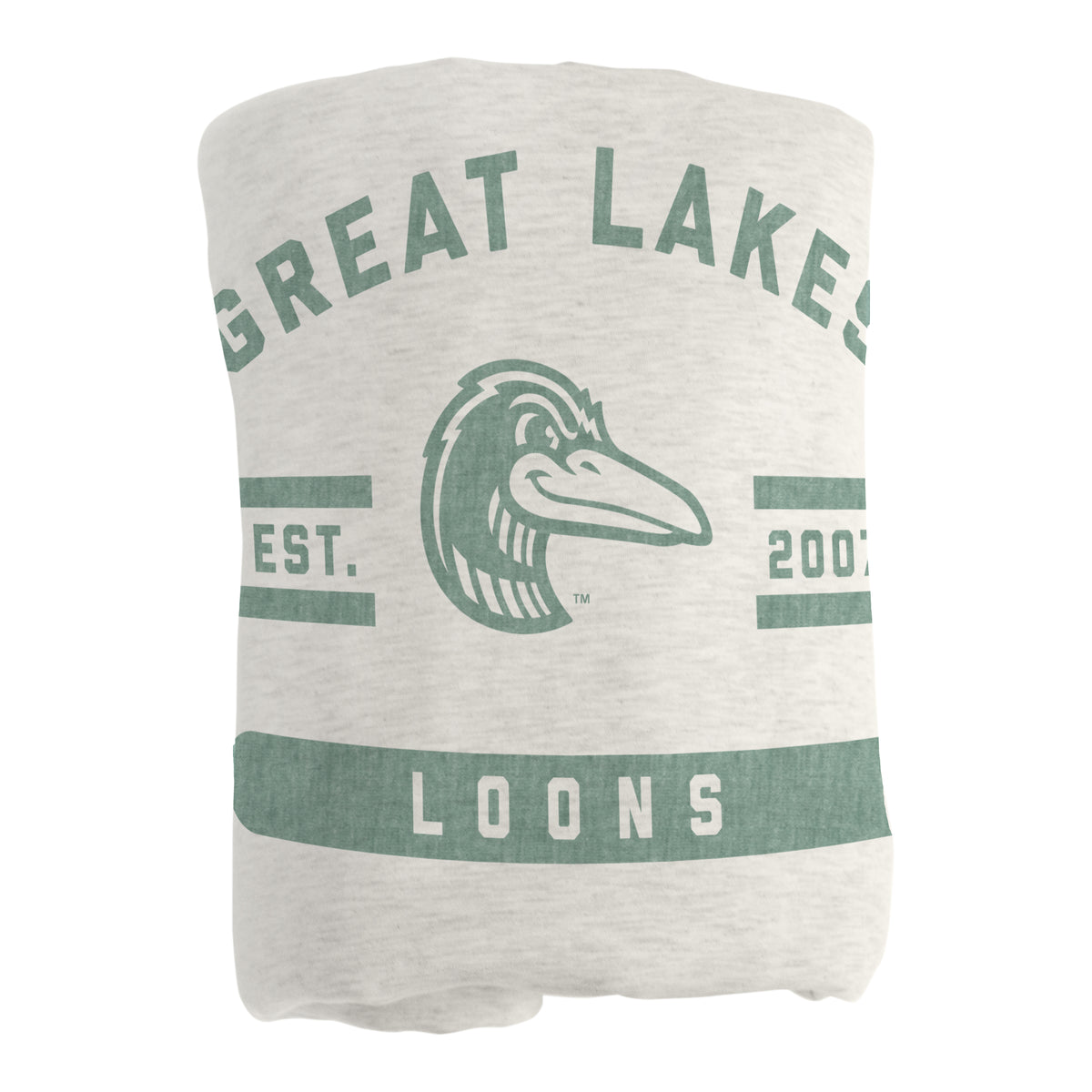 Great Lakes Loons Logo Brands Sweatshirt Blanket