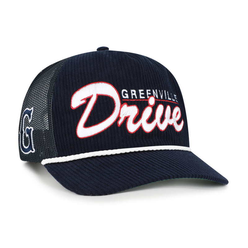 Greenville Drive 47 Brand Navy Corduroy Hitch Hat