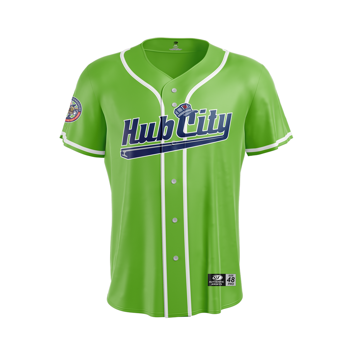Adult Sublimated Green Jersey