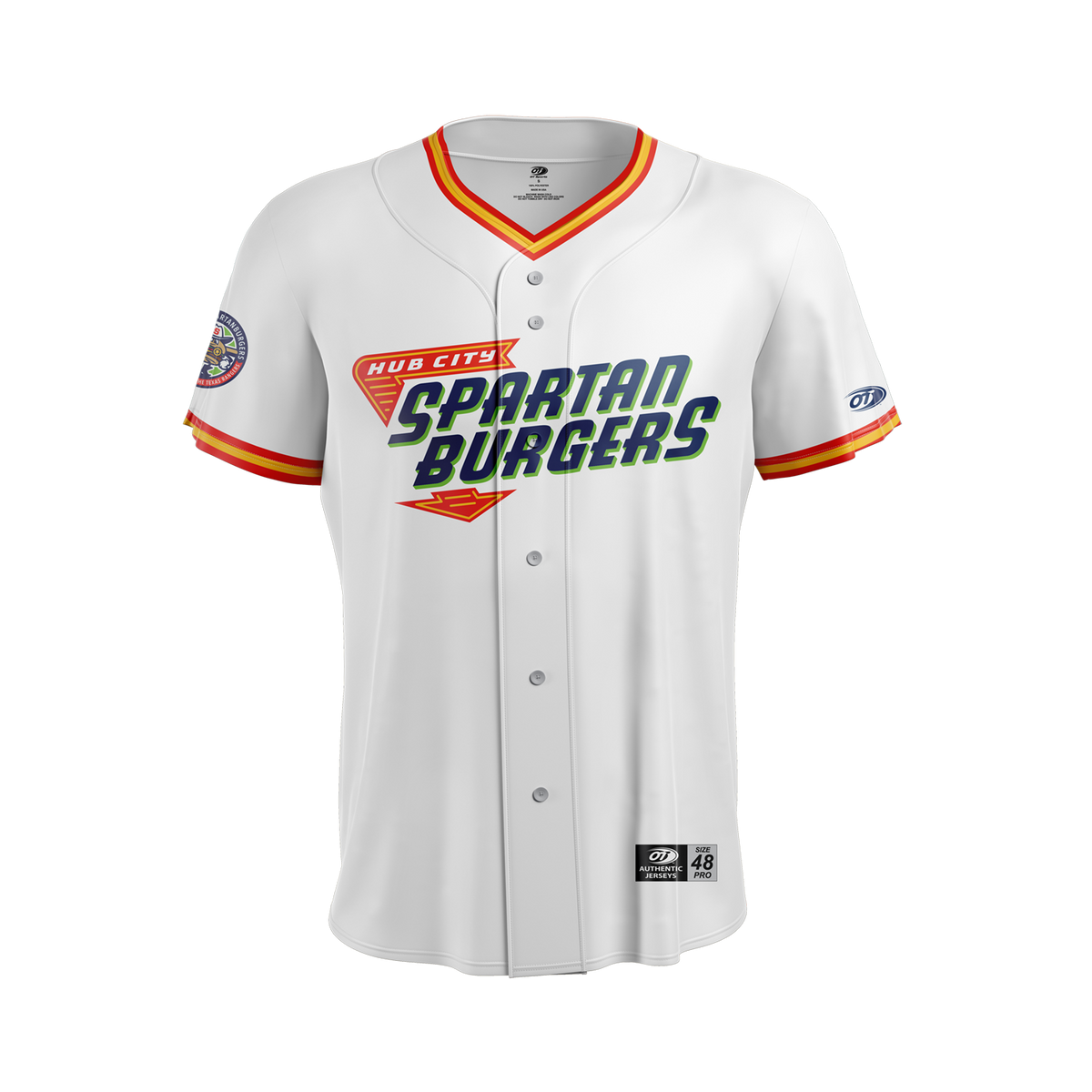Adult Sublimated White Jersey
