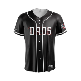 Hickory Crawdads OT Sports 'Dads Black Mens Premium Jersey