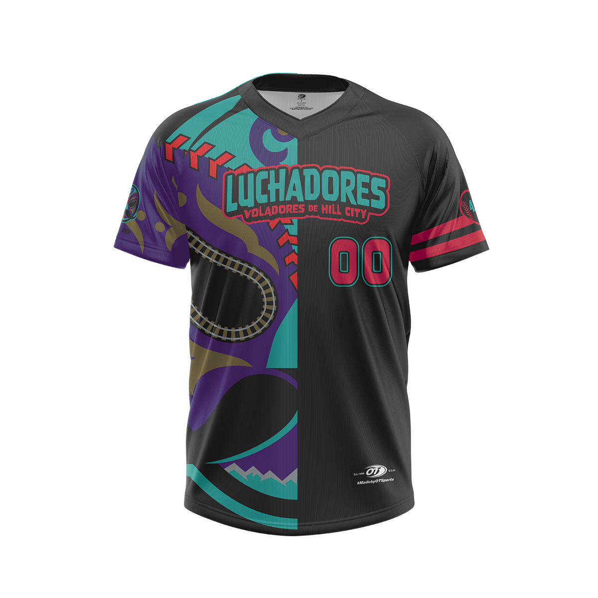 Hill City Howlers Luchadores Copa Split Toddler Sublimated Jersey