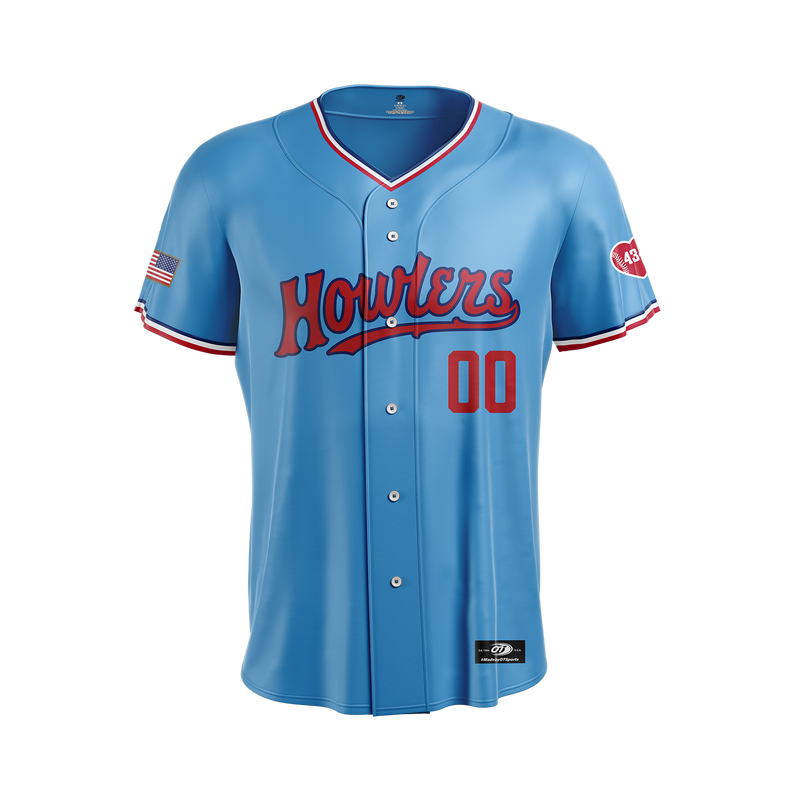 HIll City Howlers Adult Alternate 1 Embroidered Jersey