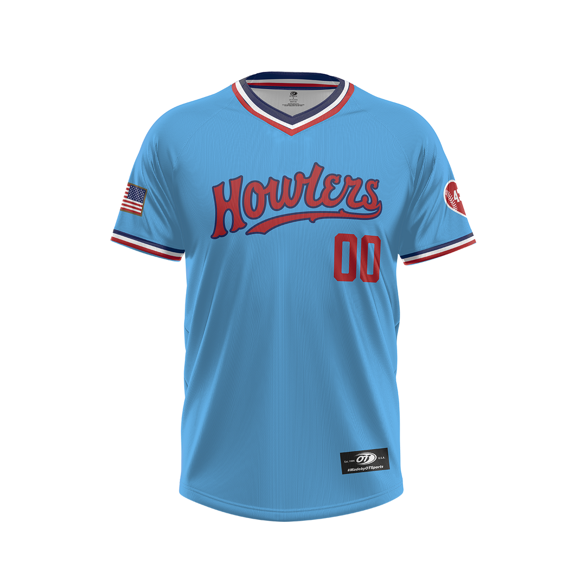 Hill City Howlers Alternate 1 Toddler Sublimated Jersey