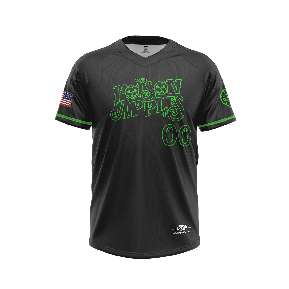 Hill City Howlers Poison Apples Toddler Sublimated Jersey