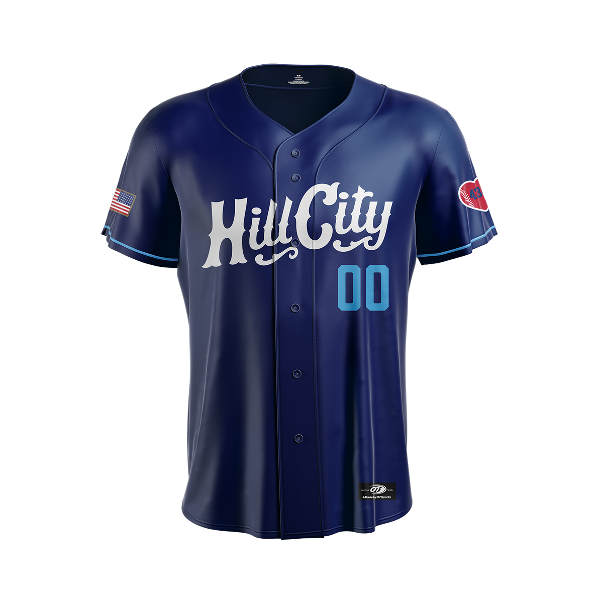 HIll City Howlers Adult Alternate 2 Embroidered Jersey
