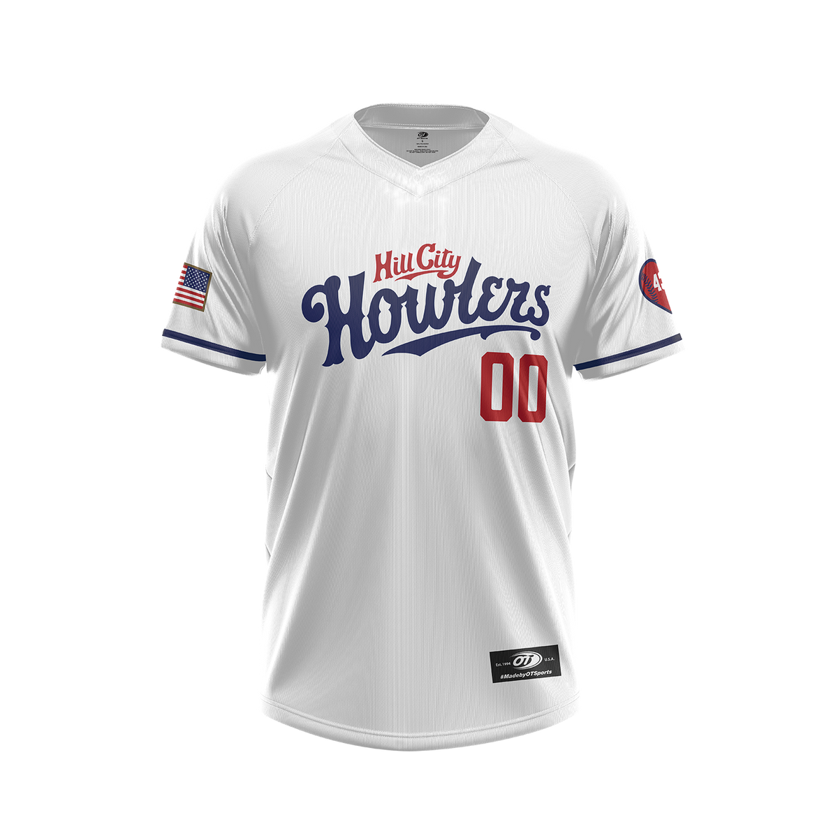 Hill City Howlers Home Toddler Sublimated Jersey
