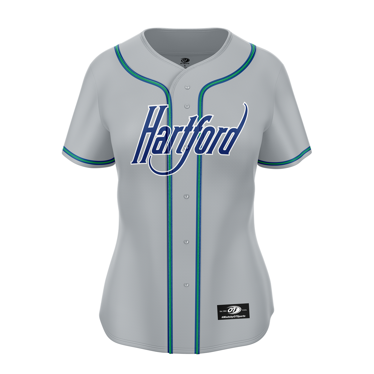 Hartford Yard Goats Women's Road Replica Jersey by OT Sports