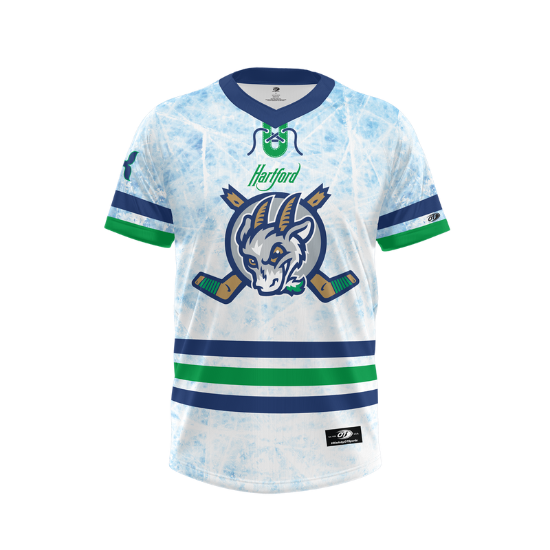 Hartford Yard Goats OT Sports Hockey Jersey
