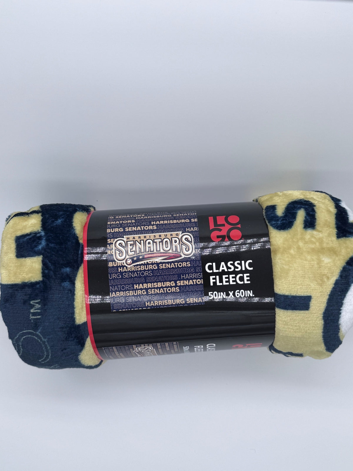 Harrisburg Senators Classic Fleece Throw