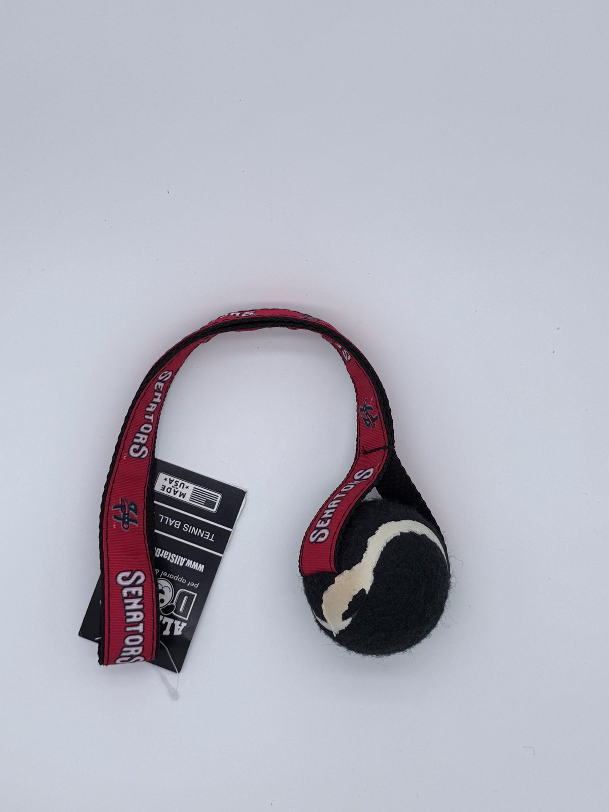 Harrisburg Senators Tennis Ball Dog Toy