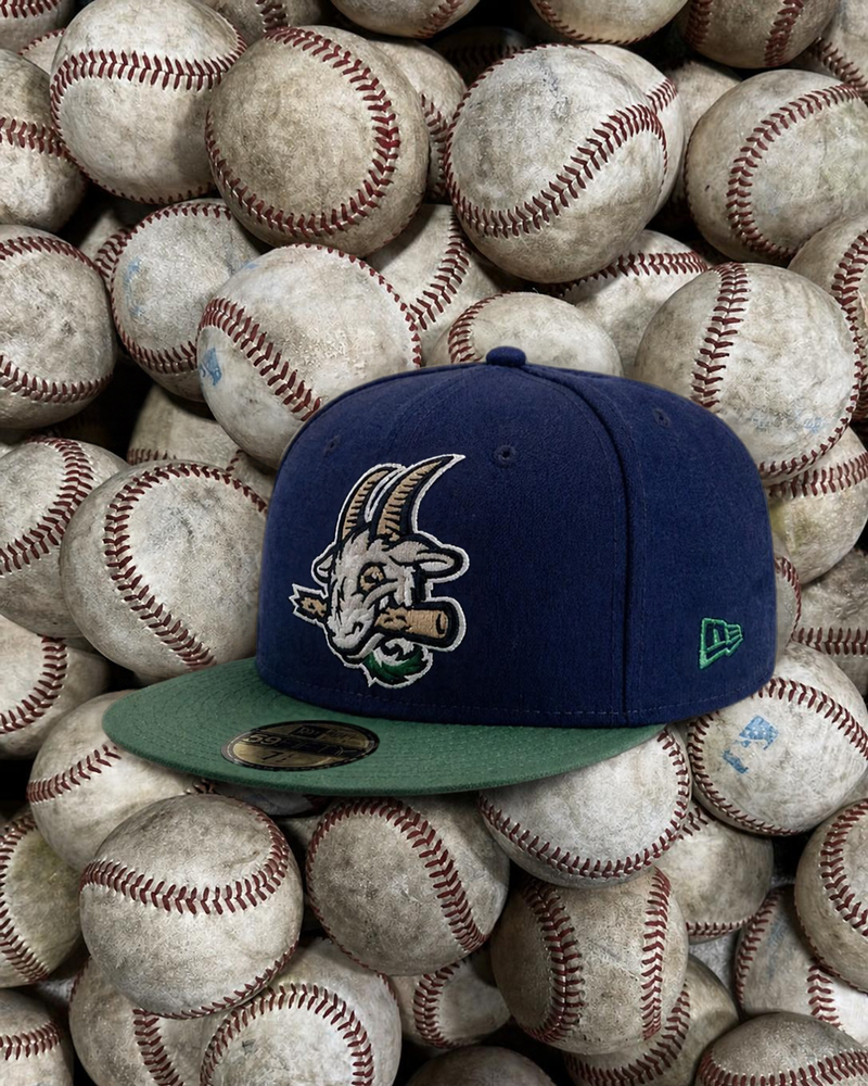 Hartford Yard Goats New Era On-Field Home Cap in Two-Tone