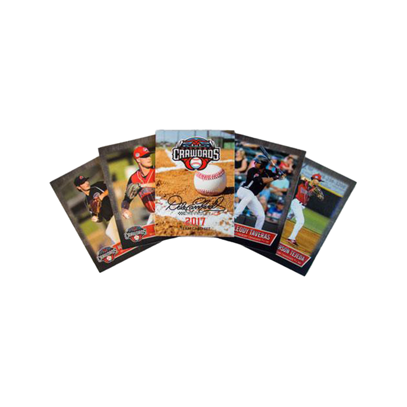 Hickory Crawdads 2017 Team Card Set #2