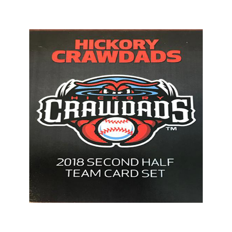 Hickory Crawdads 2018 Team Card Set #2