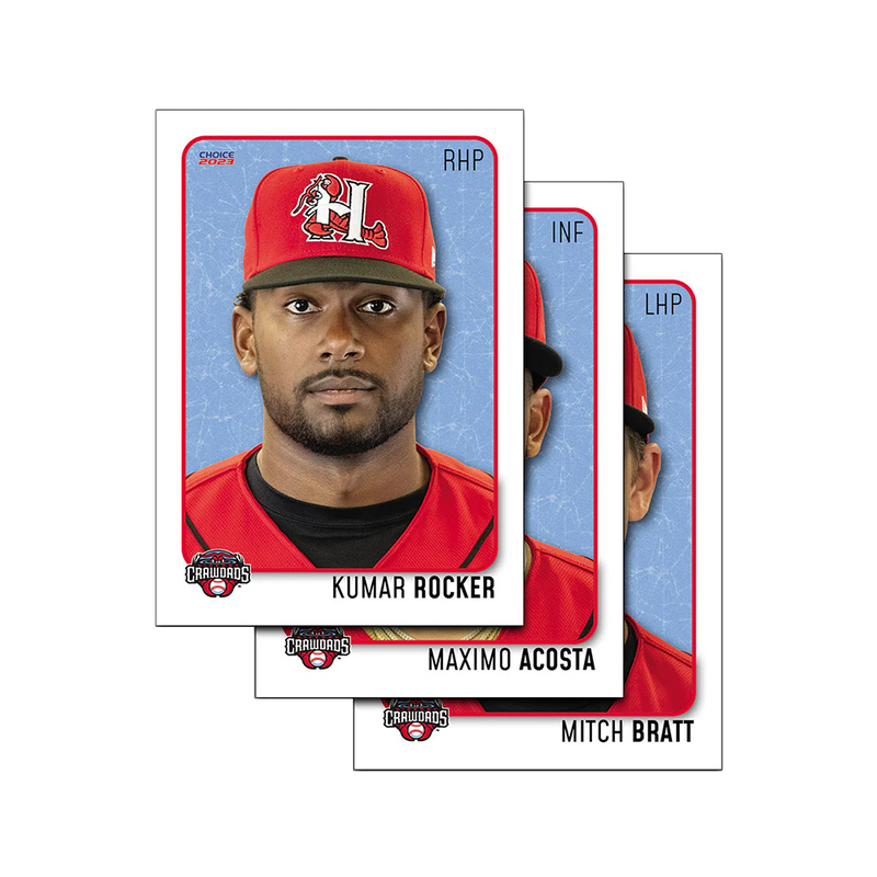 Hickory Crawdads 2023 Team Card Set #1