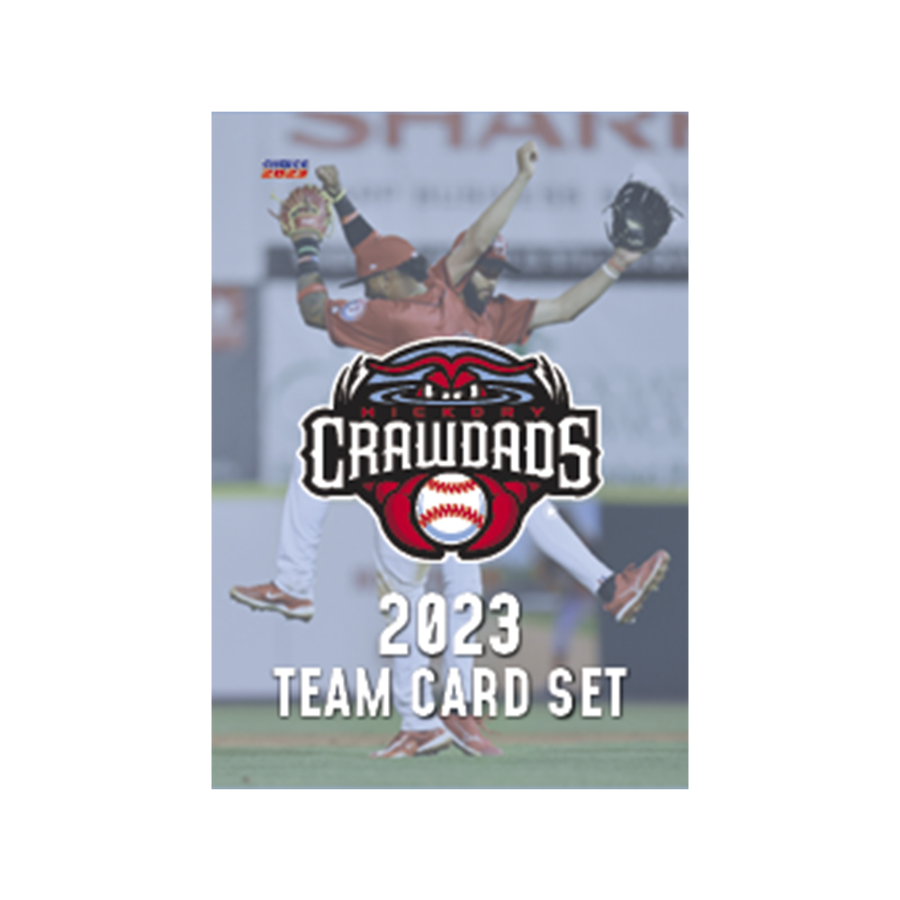 Hickory Crawdads 2023 Team Card Set #2
