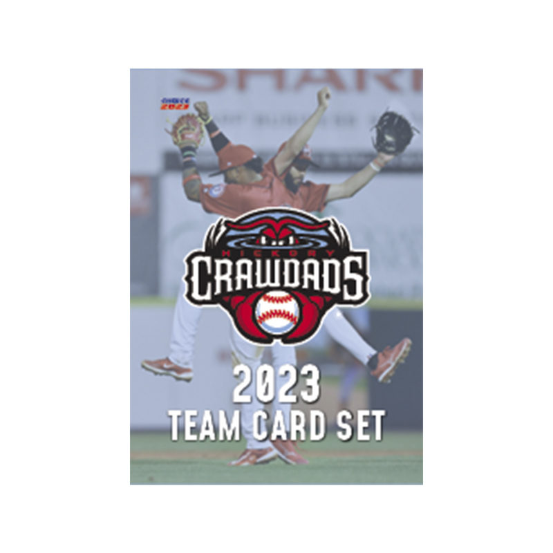 Hickory Crawdads 2023 Team Card Set #2