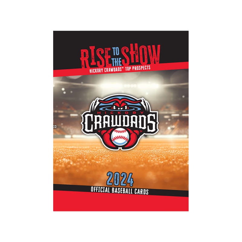 Hickory Crawdads 2024 Rise to the Show Prospect Card Set