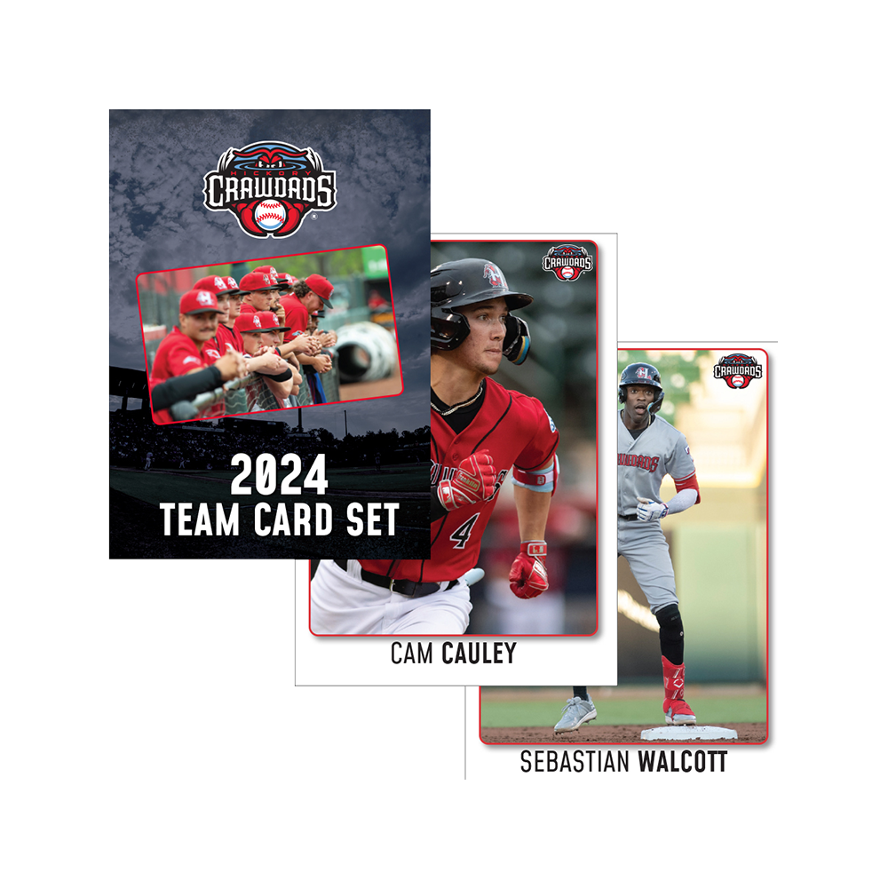 Hickory Crawdads 2024 Team Card Set #2