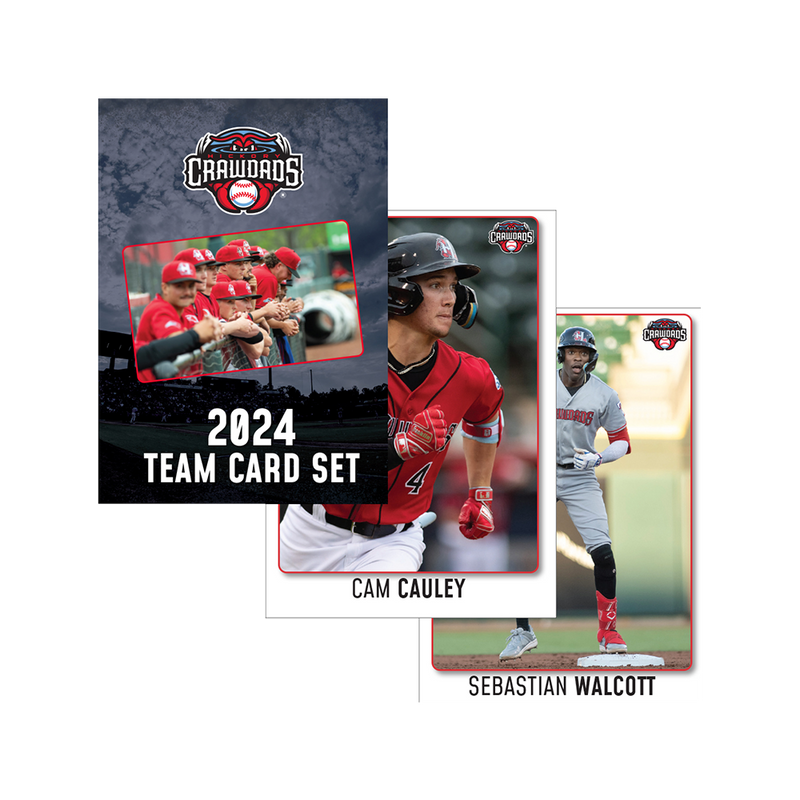 Hickory Crawdads 2024 Team Card Set #2