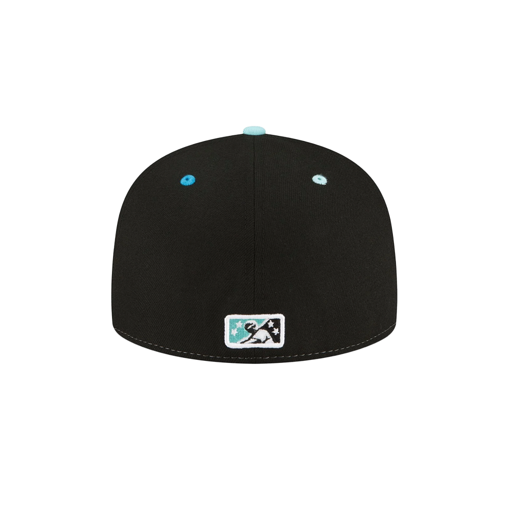 Hickory Crawdads New Era 2025 Llamas de Hickory 59Fifty Fitted Cap