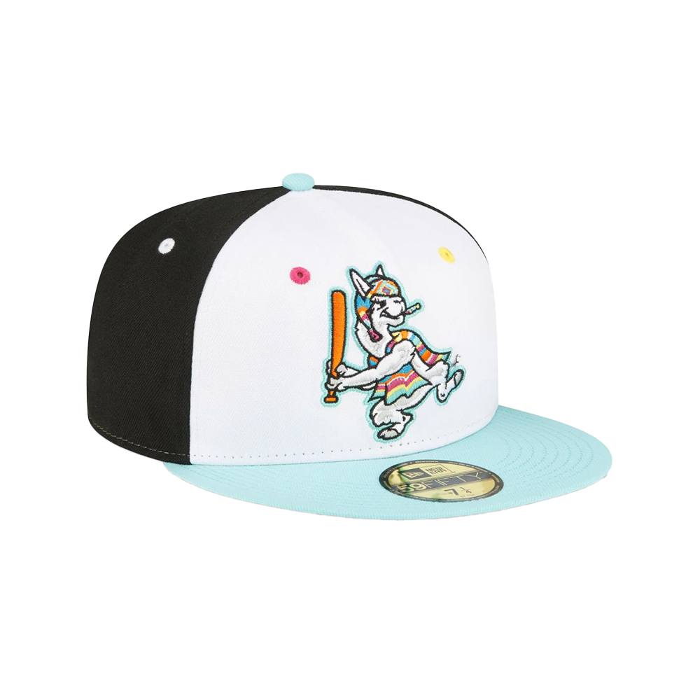 Hickory Crawdads New Era 2025 Llamas de Hickory 59Fifty Fitted Cap