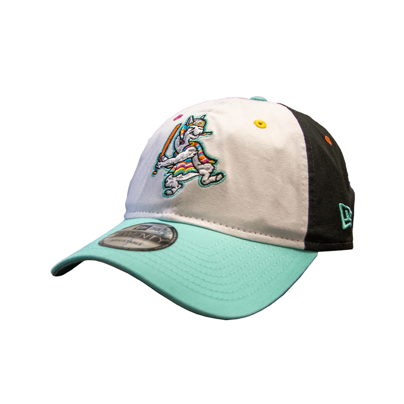 Hickory Crawdads New Era 2024 Llamas de Hickory 9Twenty Adjustable Cap